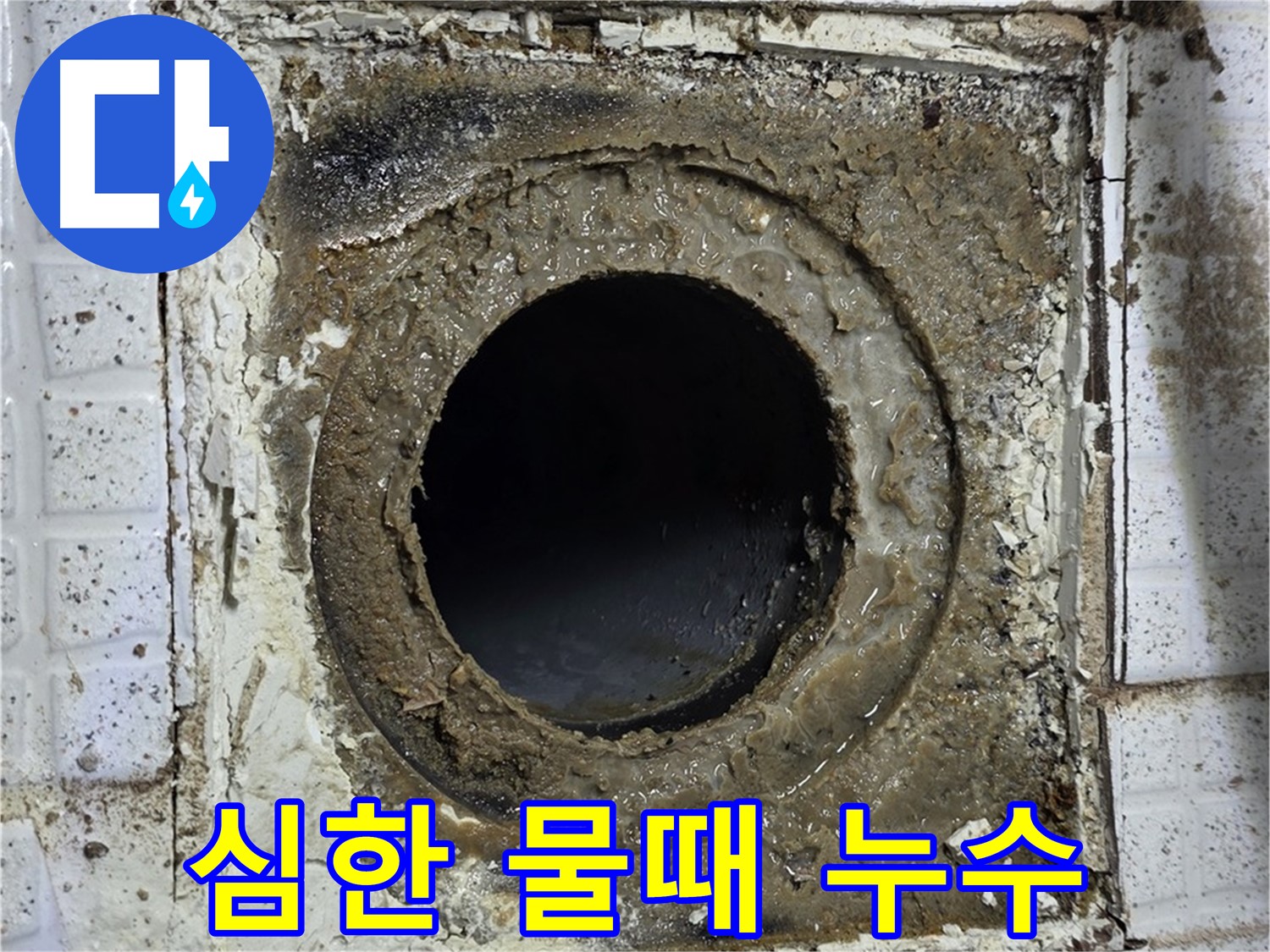 과천시 문원동 욕실 유가 주변 심한 물때 - 지속적인 누수 의심