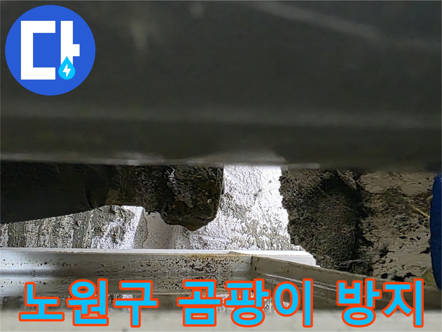 노원구 아파트 틈새 누수 - 곰팡이 방지 시공으로 쾌적하게 해결