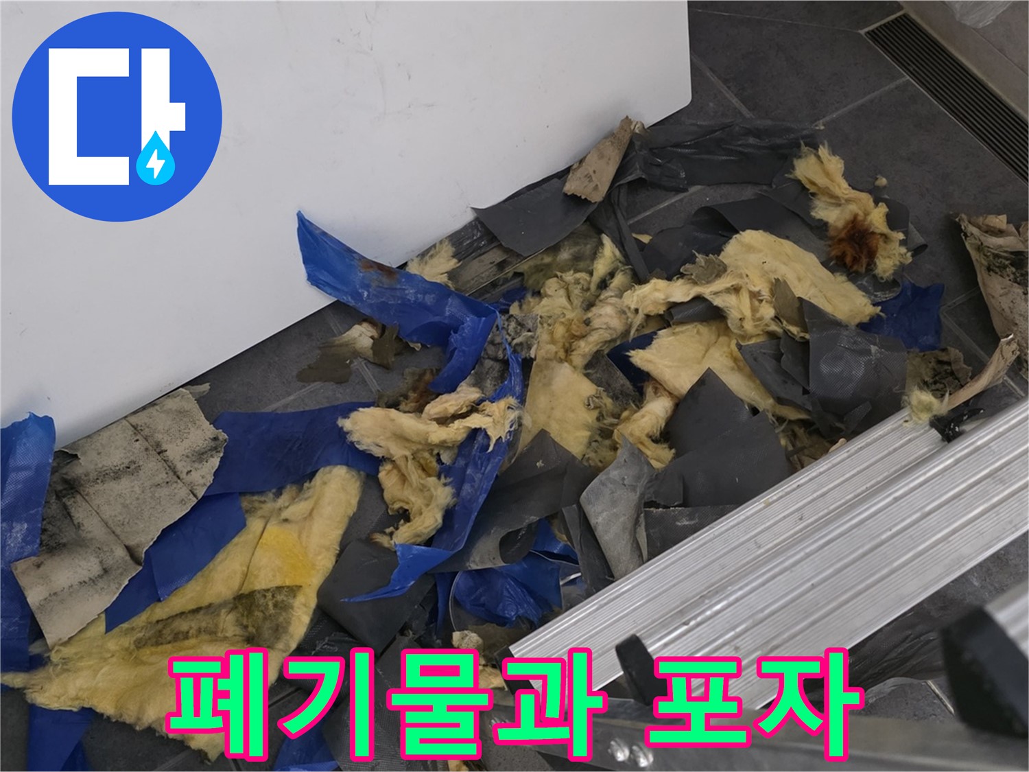중계동 라이프청구신동아 아파트 - 젖은 폐기물과 곰팡이 포자 - 건강 위협