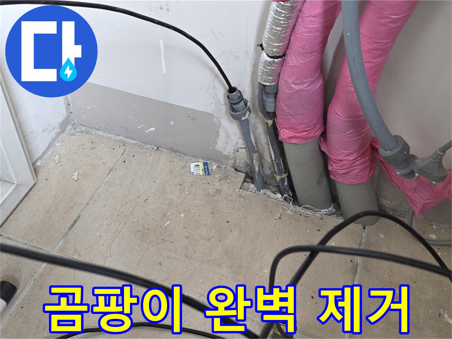 양주 누수 - 누수 부위 주변 곰팡이, 완벽하게 제거하여 쾌적한 환경으로!