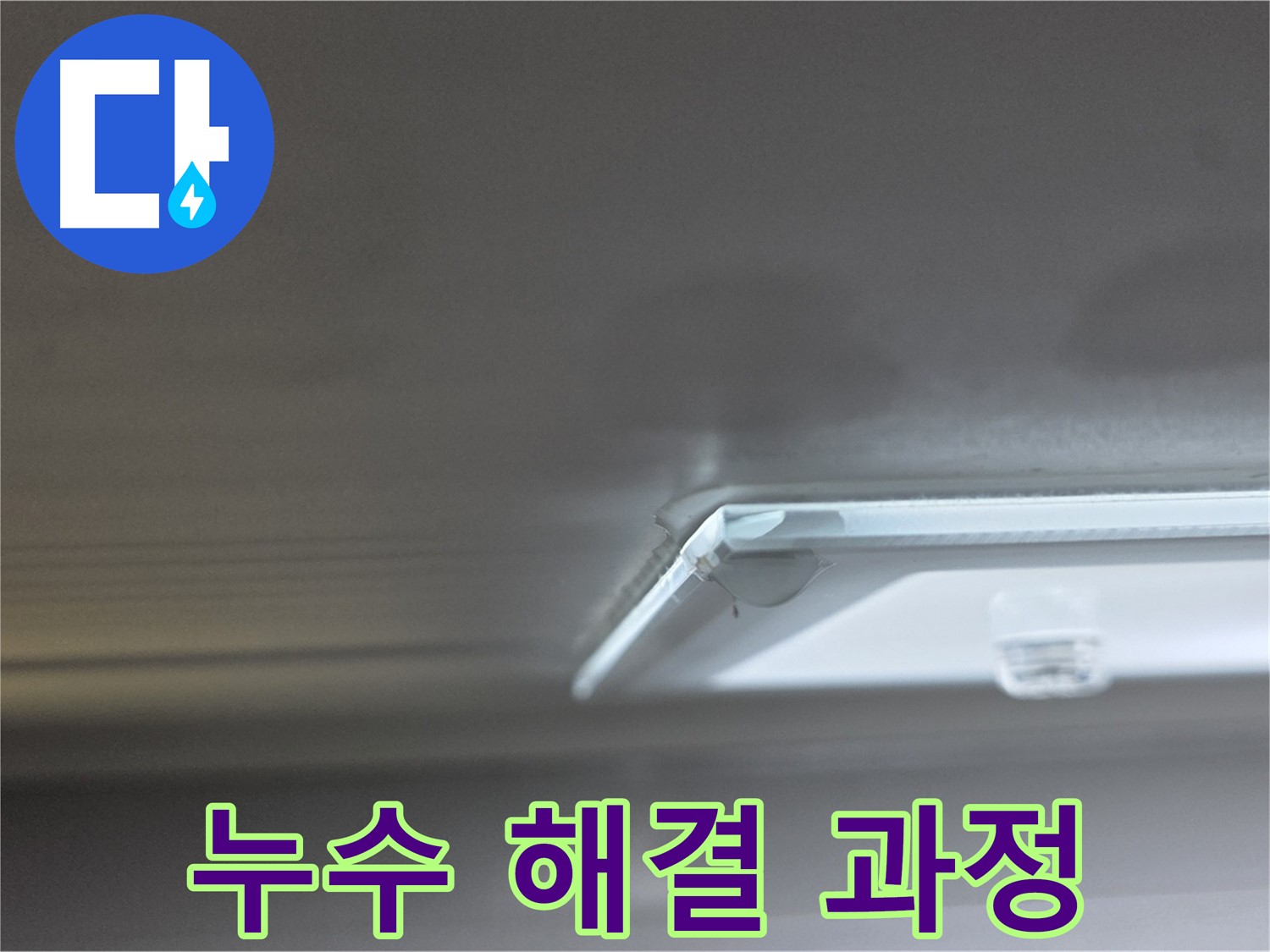 양주 율정마을 13단지 아파트 천장 누수 - 누수 원인 파악부터 해결까지의 전 과정을 보여줍니다.