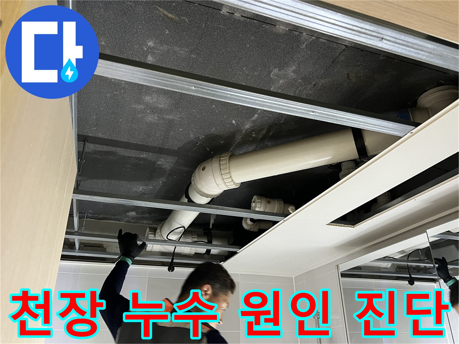 옥정 율정마을 아파트 천장 누수 - 전문 기술로 누수 원인을 정확하게 진단하고 해결