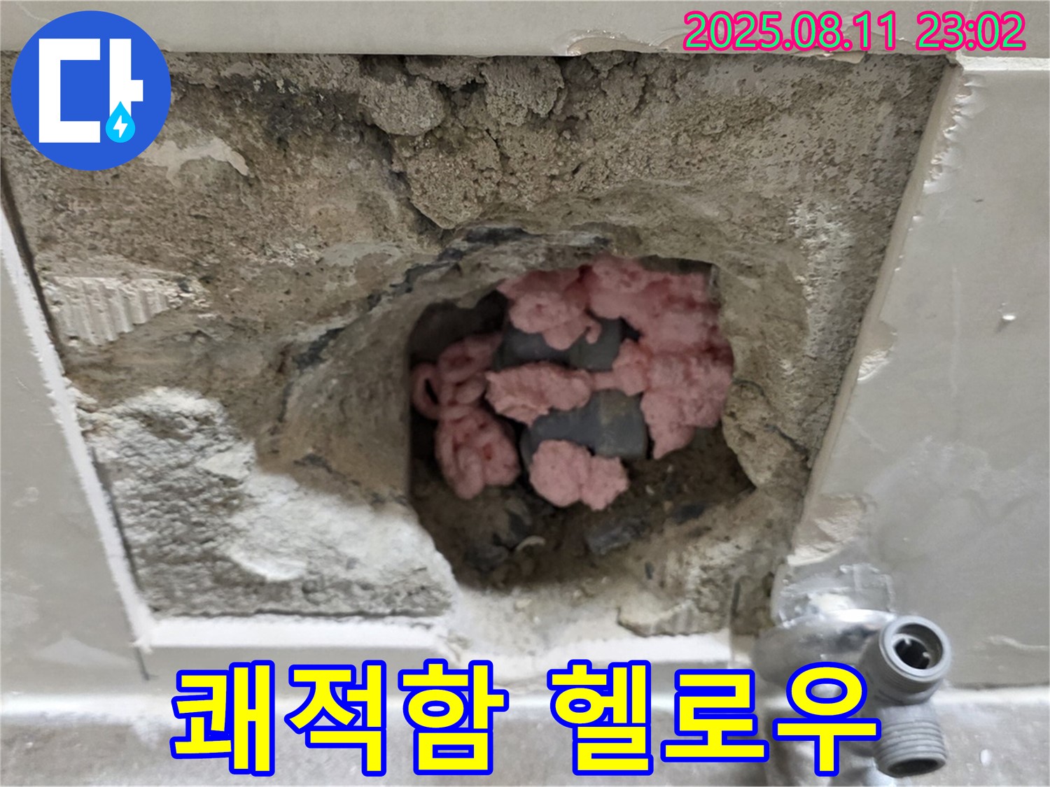 성북구 하월곡동 래미안월곡아파트 누수 - 곰팡이 굿바이! 쾌적함 헬로우! 핑크 단열재 교체로 쾌적한 공간을 선물합니다.