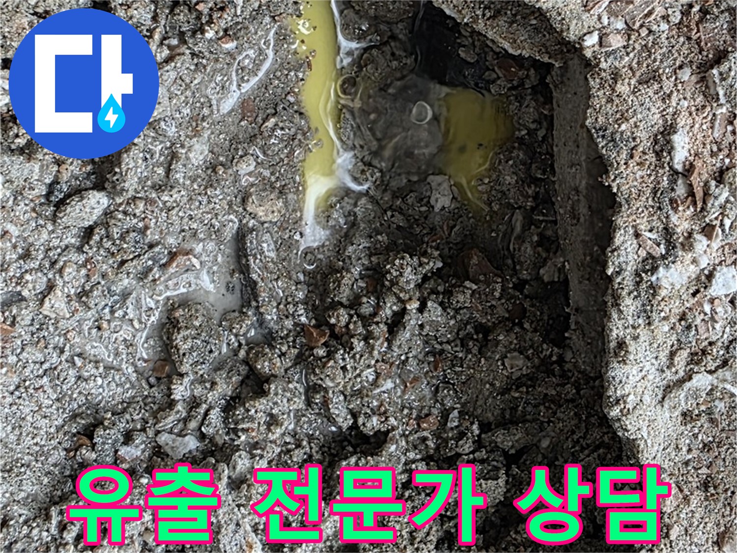 성북구 길음동 숭인로 누수 - 노란 액체, 기름 유출 가능성이 있다면 전문가와 상담하세요!