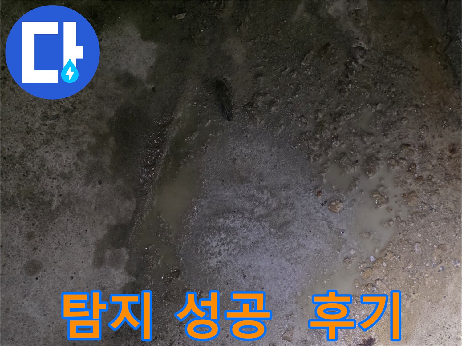 강원특별자치도 철원군 서면 와수리 누수 현장 - 바닥 누수 문제를 완벽하게 해결한 누수 탐지 성공 후기입니다.