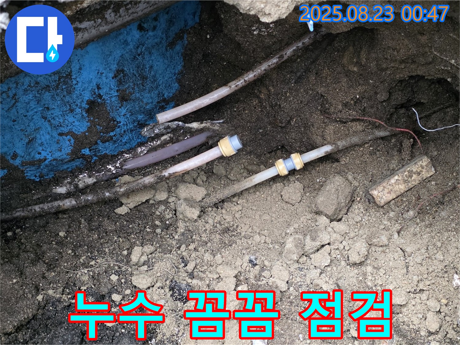 철원군 서면 와수리 누수 현장 - 꼼꼼한 누수 점검으로 완벽 해결