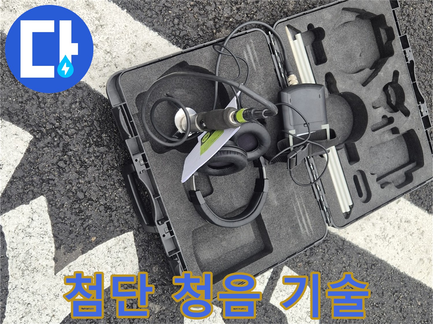 첨단 청음식 누수 탐지 기술 - 서면 지역 누수 문제 해결