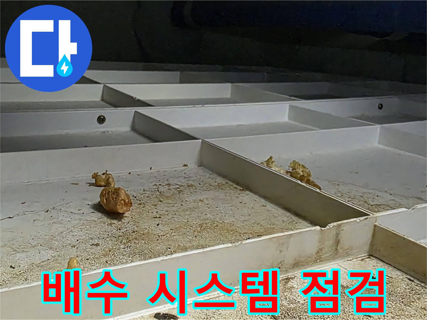 배수 시스템 점검 - 누수 원인 배수 시스템 점검
