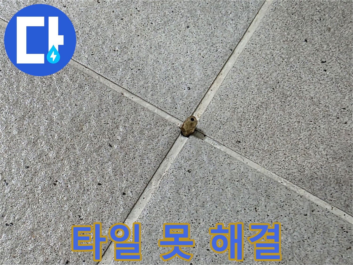성남 분당 산운로 아파트 - 타일 못 누수, 완벽하게 해결했습니다!