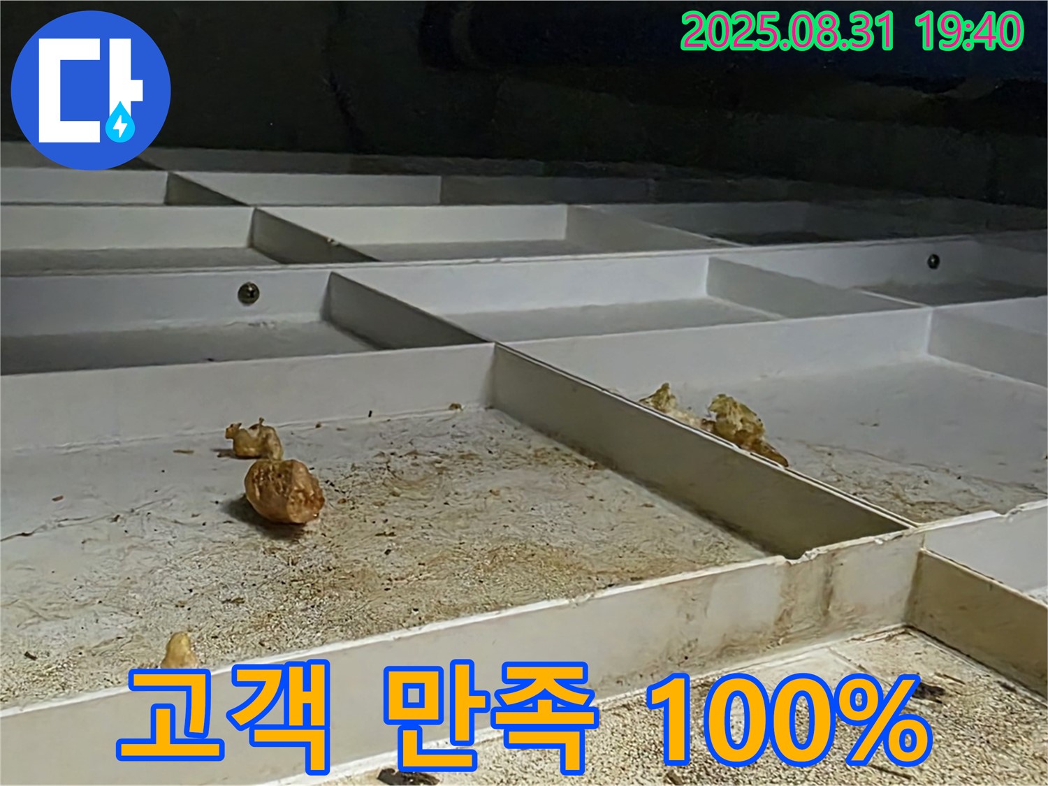 분당 산운로 누수 - 고객 만족 100%를 향한 노력