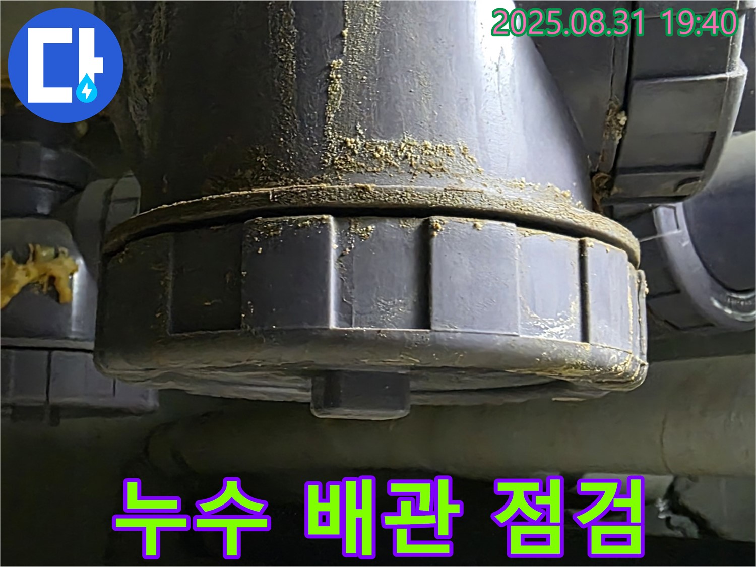 분당 이매동 누수 - 누수된 배관의 상태를 꼼꼼하게 점검