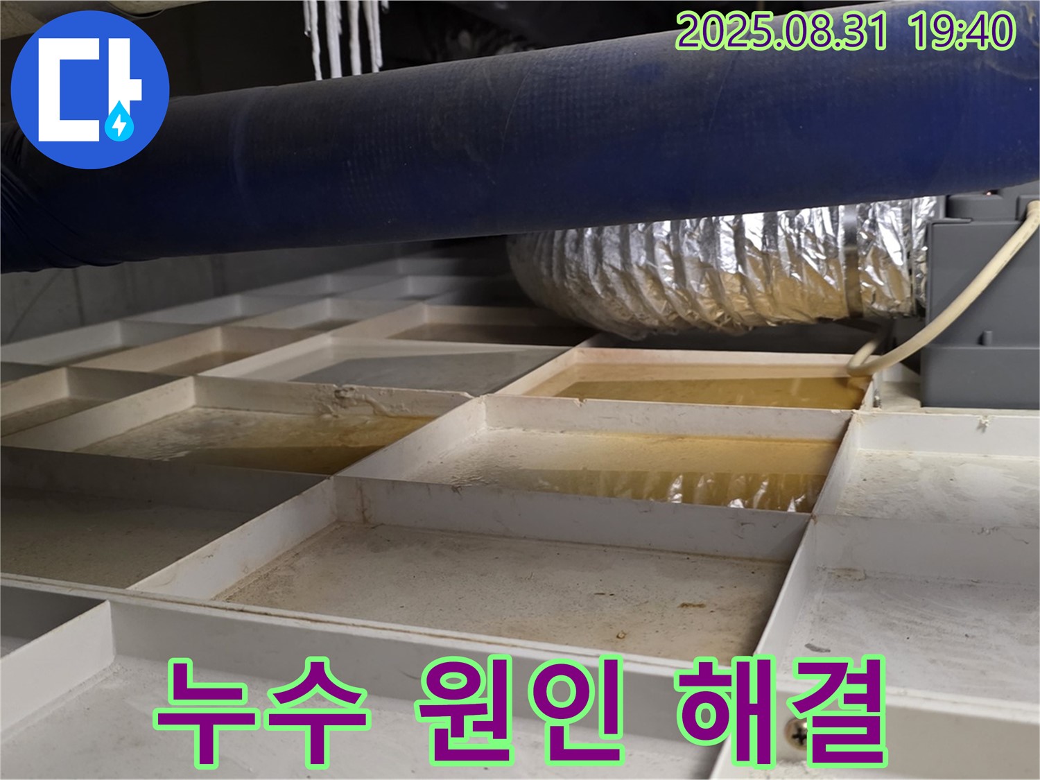 성남 분당 산운로에서 건물 누수 원인을 찾고 해결하는 과정 - 누수 문제를 근본적으로 해결합니다.