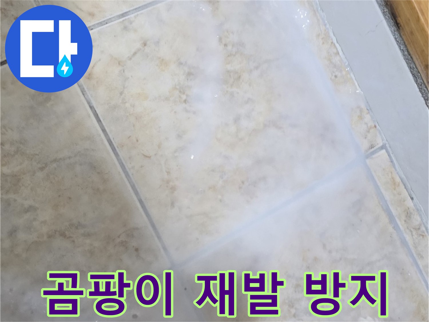 곰팡이 재발 방지 - 특수 시공으로 - 오랫동안 안심!