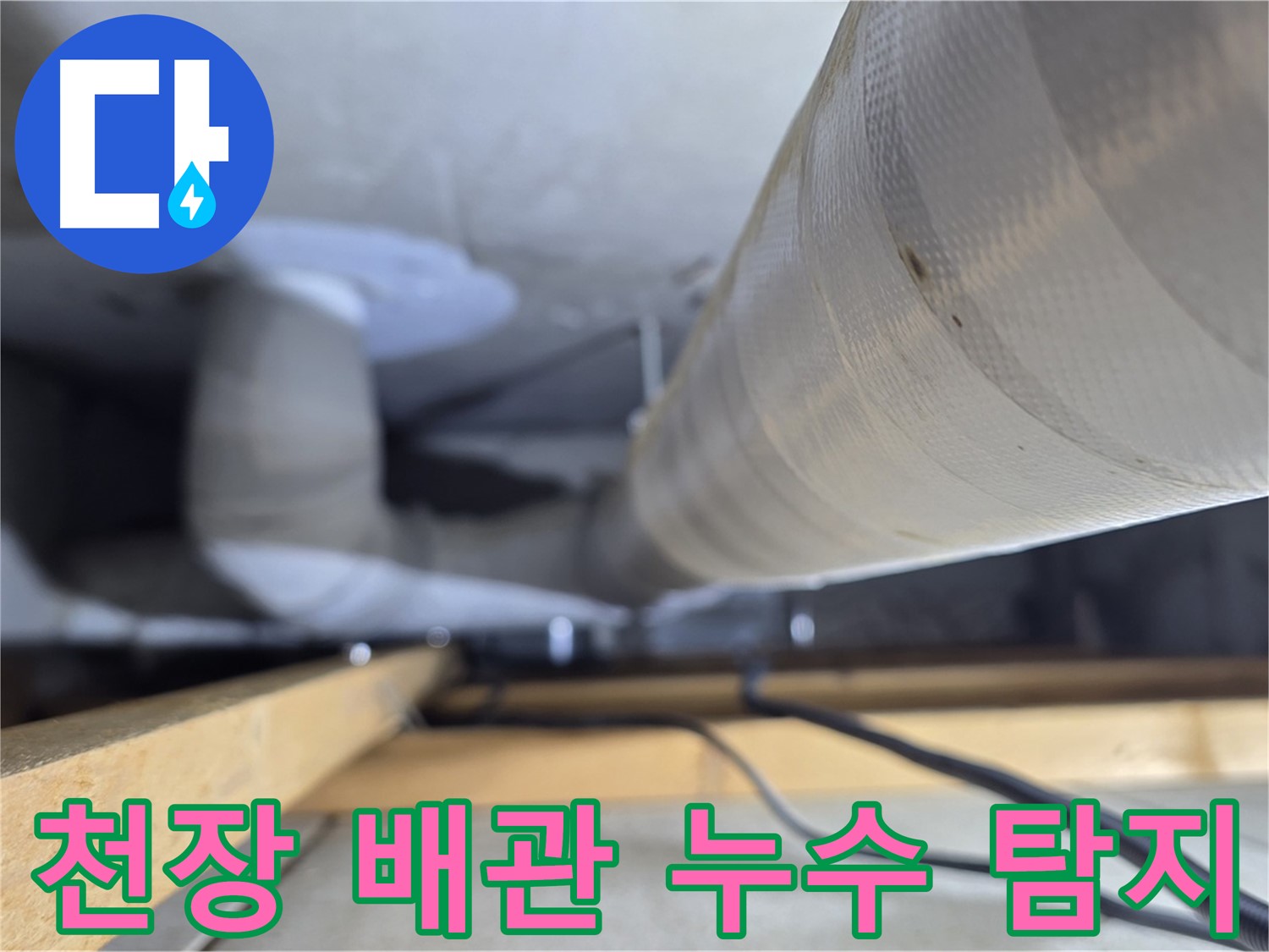 양주 서광아파트 천장 배관 누수 - 정확한 누수 위치 탐지와 신속한 해결