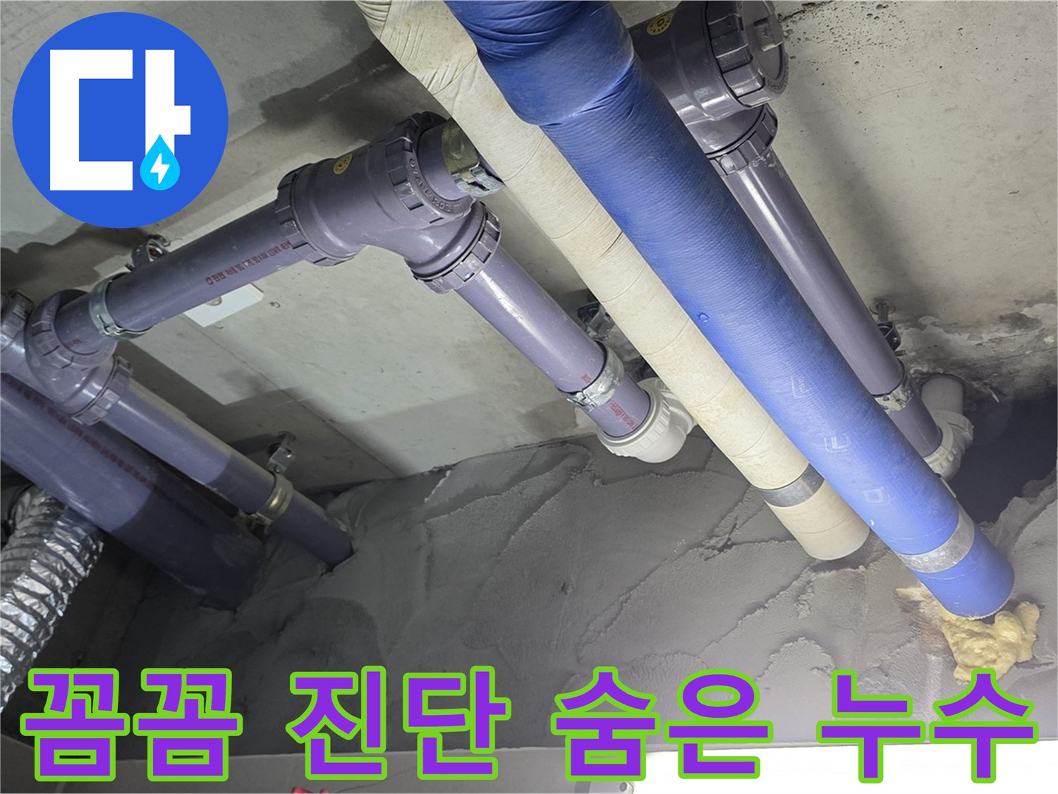 분당 누수 - 꼼꼼한 진단으로 숨은 누수까지 완벽하게 탐지