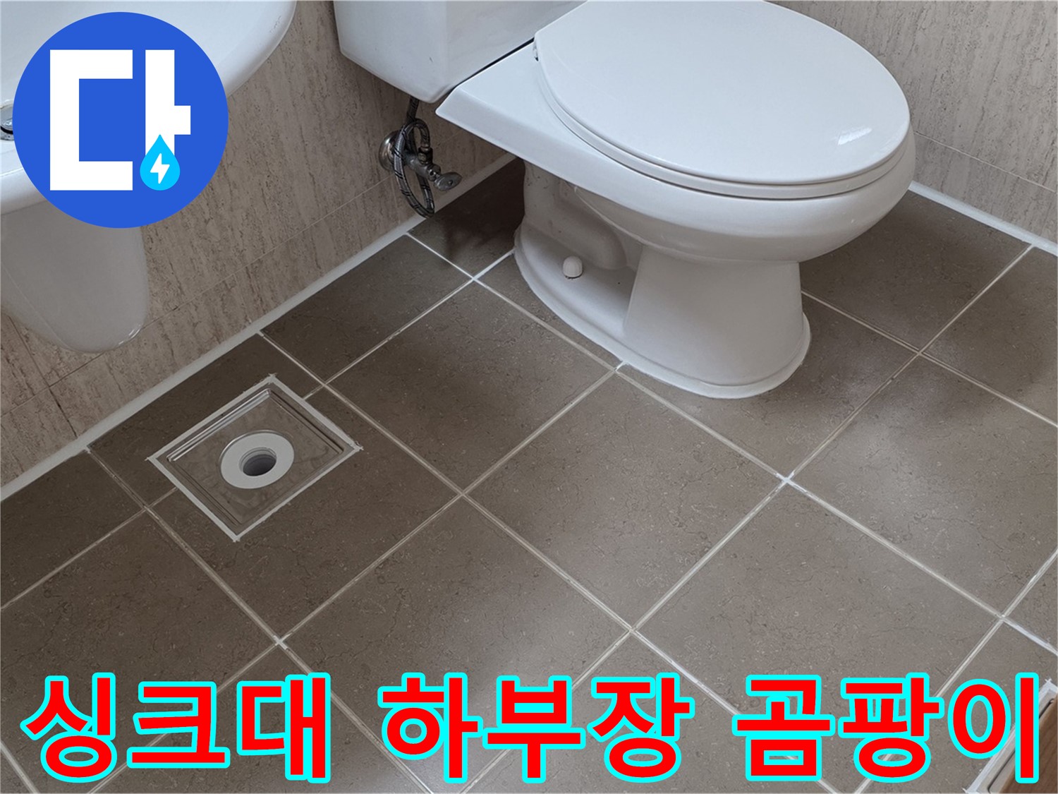 포천 일동 기산베스트빌 아파트 - 싱크대 하부장 곰팡이 확인
