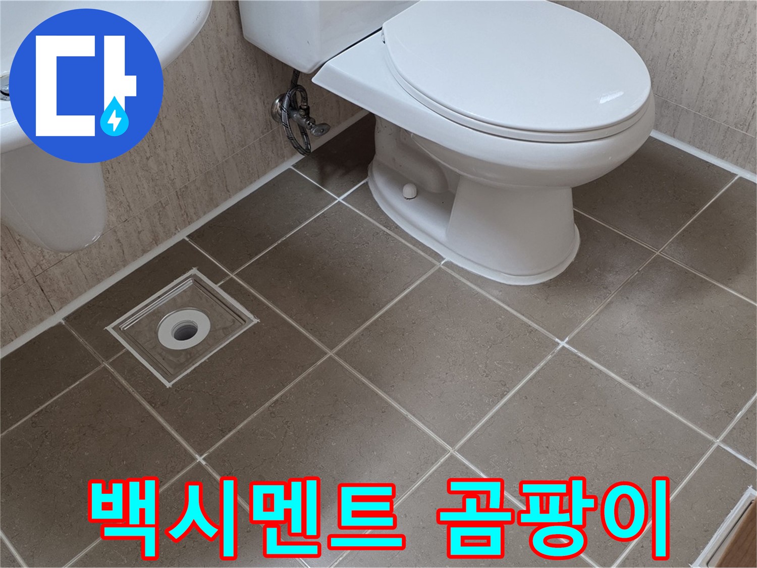 포천 일동 기산베스트빌 아파트 - 타일 백시멘트 곰팡이 제거