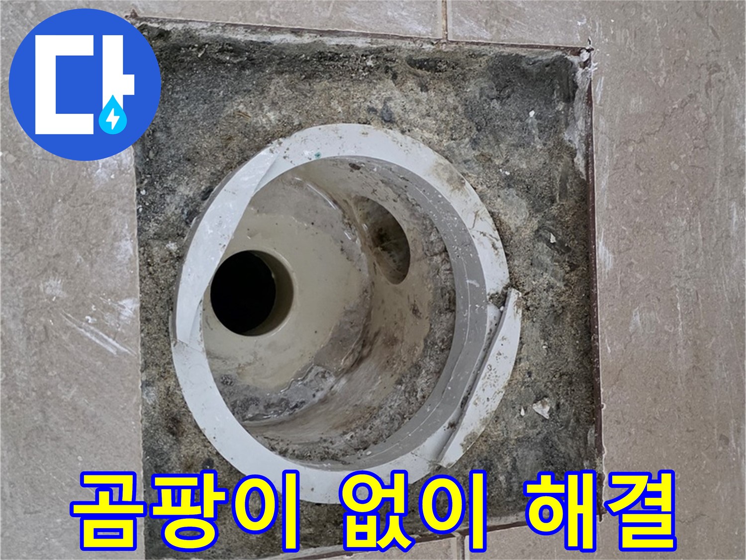 포천 일동 아파트 화장실 하수구 누수 - 곰팡이 걱정 없이 누수 완벽 해결 완료!