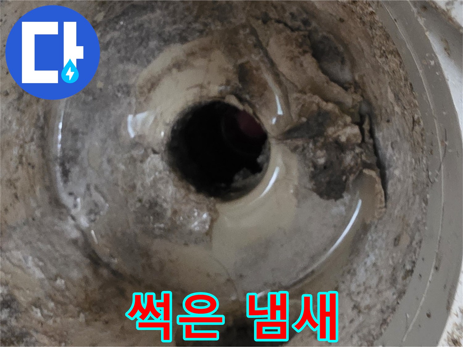 포천시 일동면 운악리 - 베란다 배수구 물고임, 썩은 냄새의 원인은?