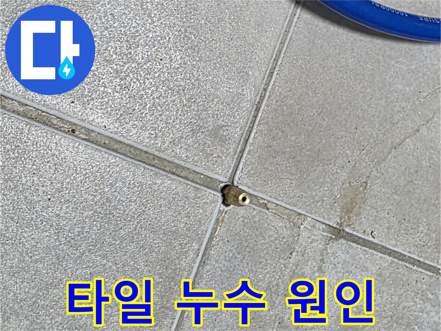 양주 옥정 율정마을 아파트 타일 누수 원인 - 누수 탐지 전문 업체에서 정확하게 진단합니다.