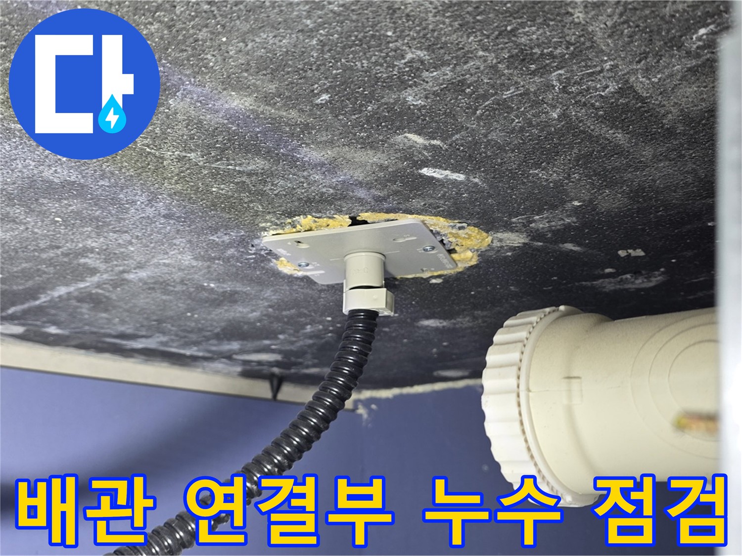 운정어반프라임 욕실 누수 - 배관 연결부 상태를 점검하여 누수 여부 확인