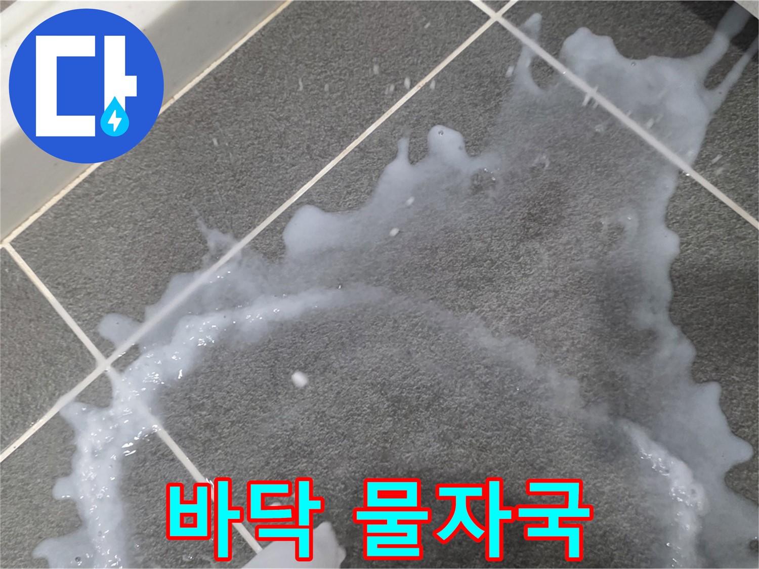 파주시 동패동 아파트 바닥 물자국 - 누수탐지 전문 업체가 누수 원인을 파악하고 완벽 해결