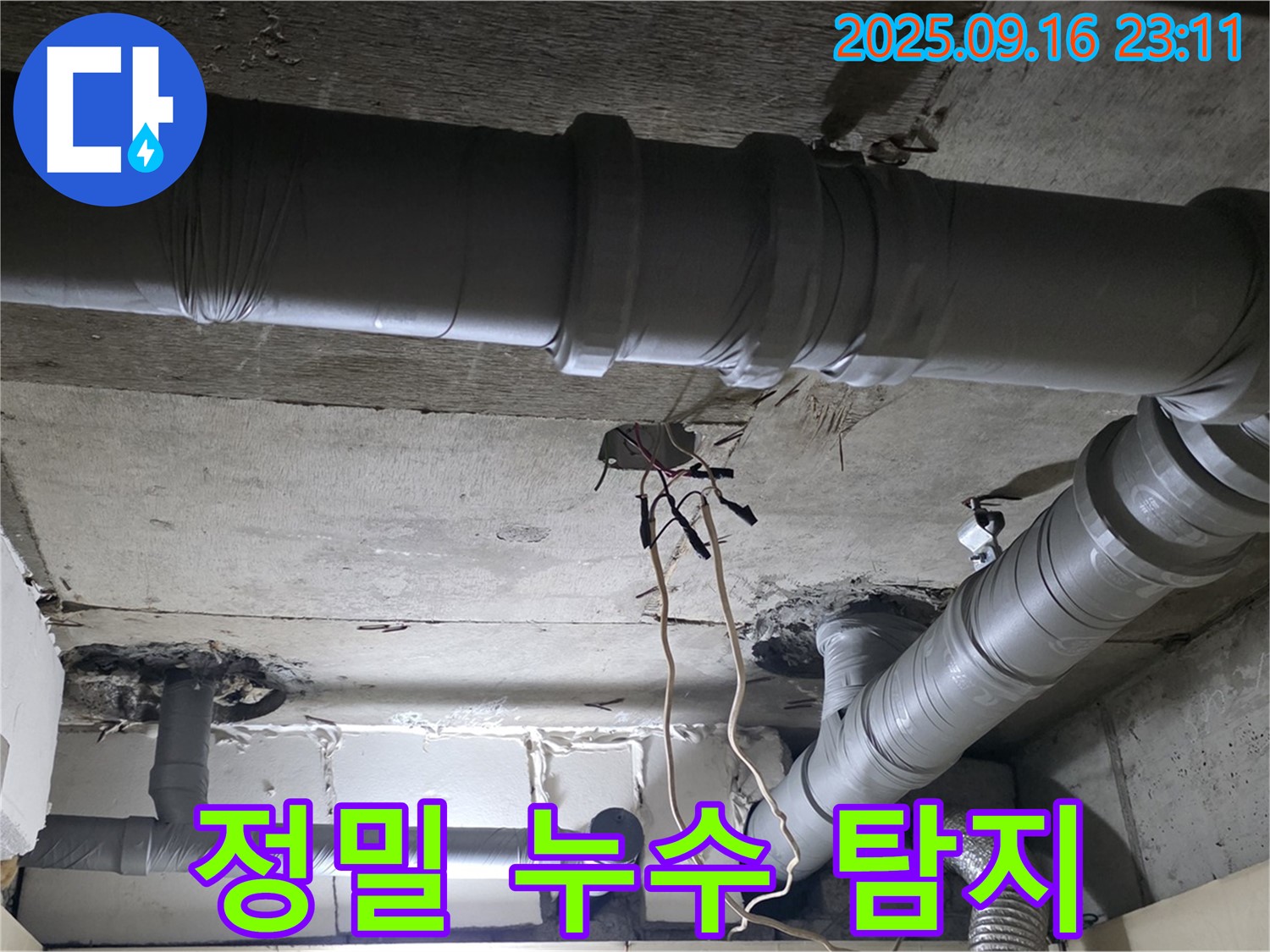 새절역 현대아파트 누수 - 은평구 신사동 정밀 누수 탐지 과정