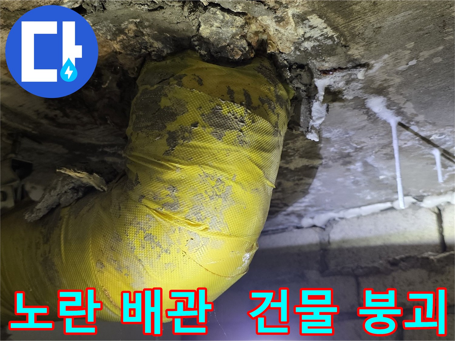 축축한 천장, 노란 배관의 아우성 - 누수 방치 시 건물 붕괴 위험 - 새절역 누수 긴급 진단