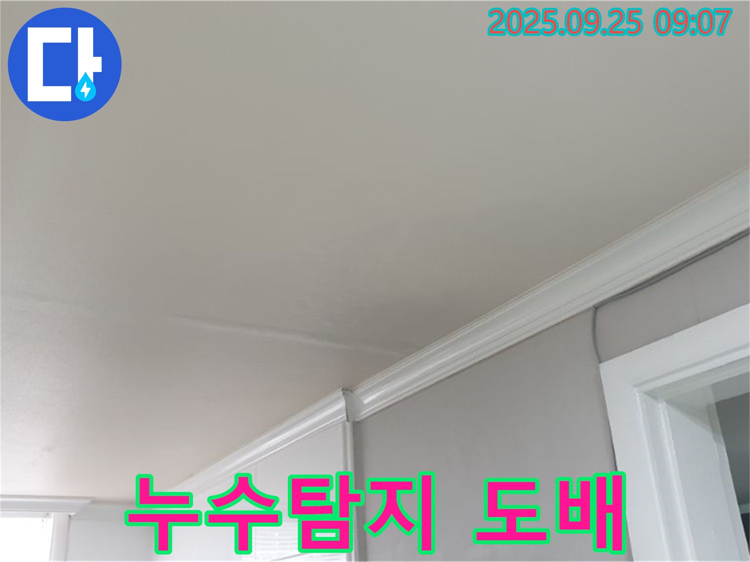 백석읍 천장 누수 문제 해결 - 누수탐지부터 도배까지, 원스톱으로 편리하게 해결하세요.