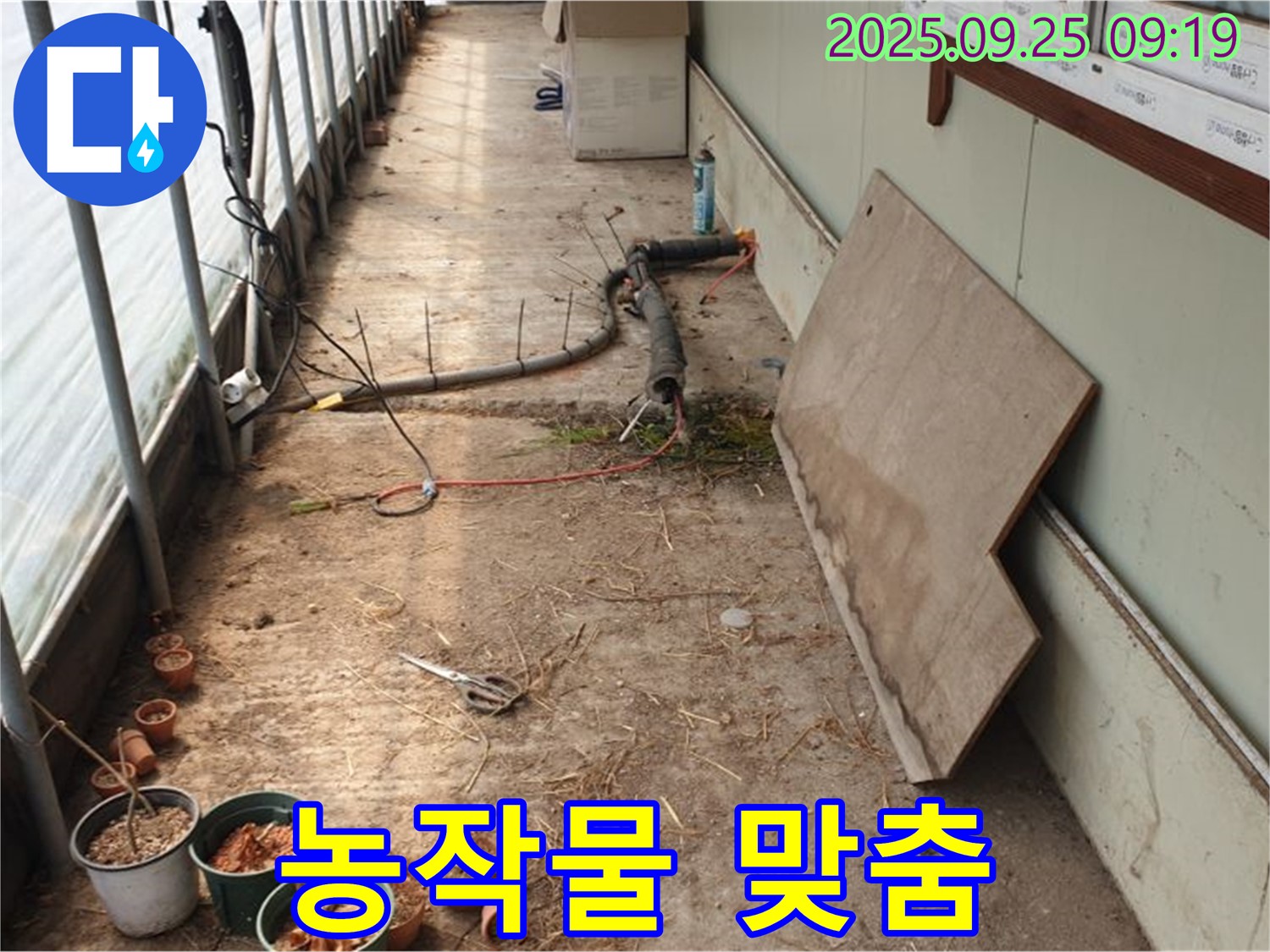 양주시 백석읍 복지리 - 농가 하우스 누수, 농작물 종류 고려한 맞춤 누수 해결