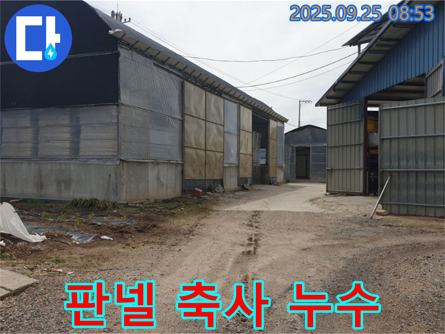 양주시 백석읍 복지리 - 판넬 축사 빗물 누수 - 꼼꼼한 실리콘 코킹