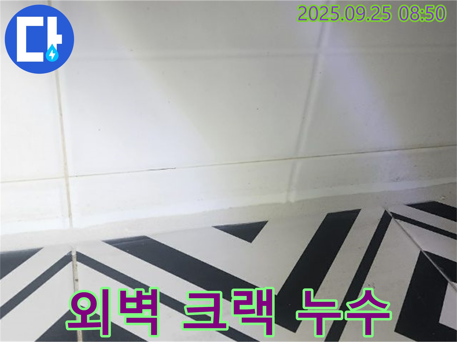 양주시 백석읍 오산리 주택 외벽 크랙 누수 - 정밀 진단과 완벽 보수!