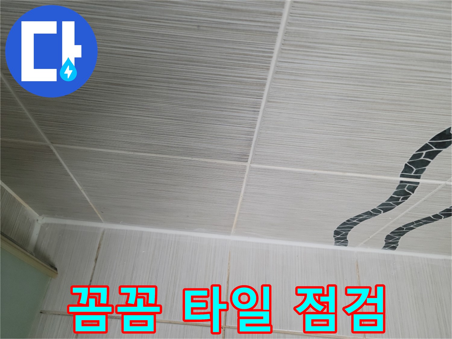 동두천 누수 - 꼼꼼한 천장 타일 점검으로 누수 원인을 정확히 파악하고 해결합니다.