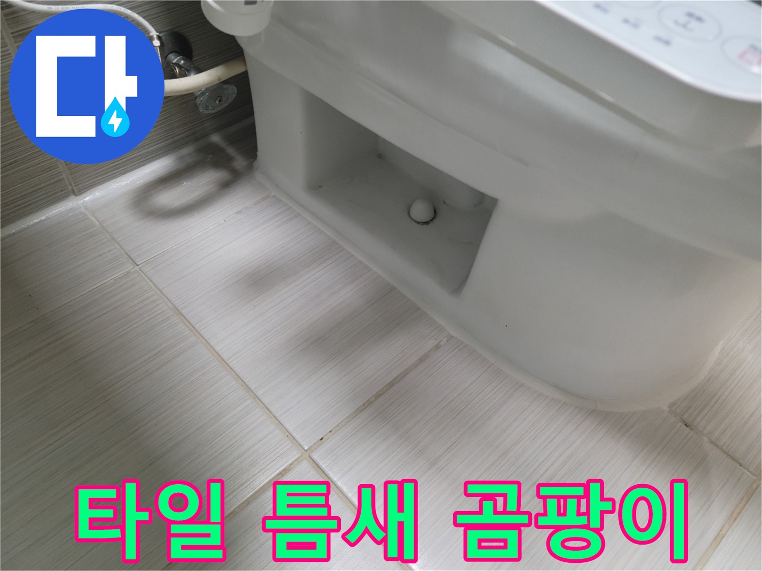 동두천 변기 누수 - 타일 틈새 곰팡이 냄새 - 건강 주의
