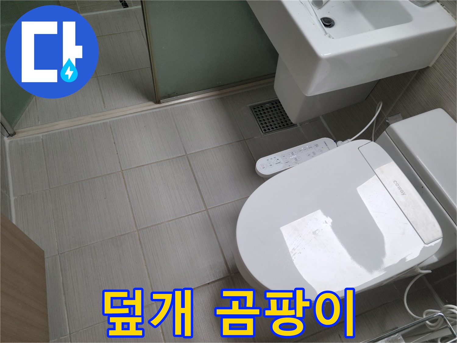 동두천시 송내동 - 변기 물탱크 덮개 곰팡이, 누수 원인 점검