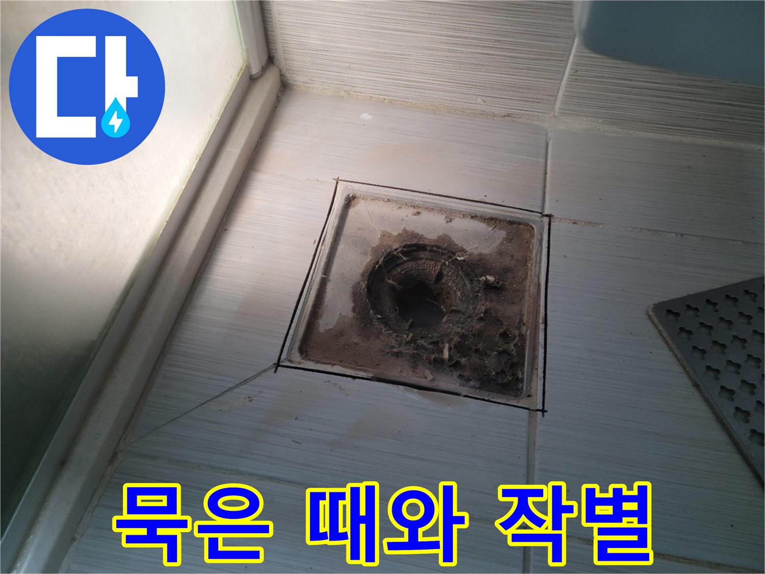 신창비바패밀리 욕실 배수구 - 묵은 때와 깨끗하게 작별 인사!