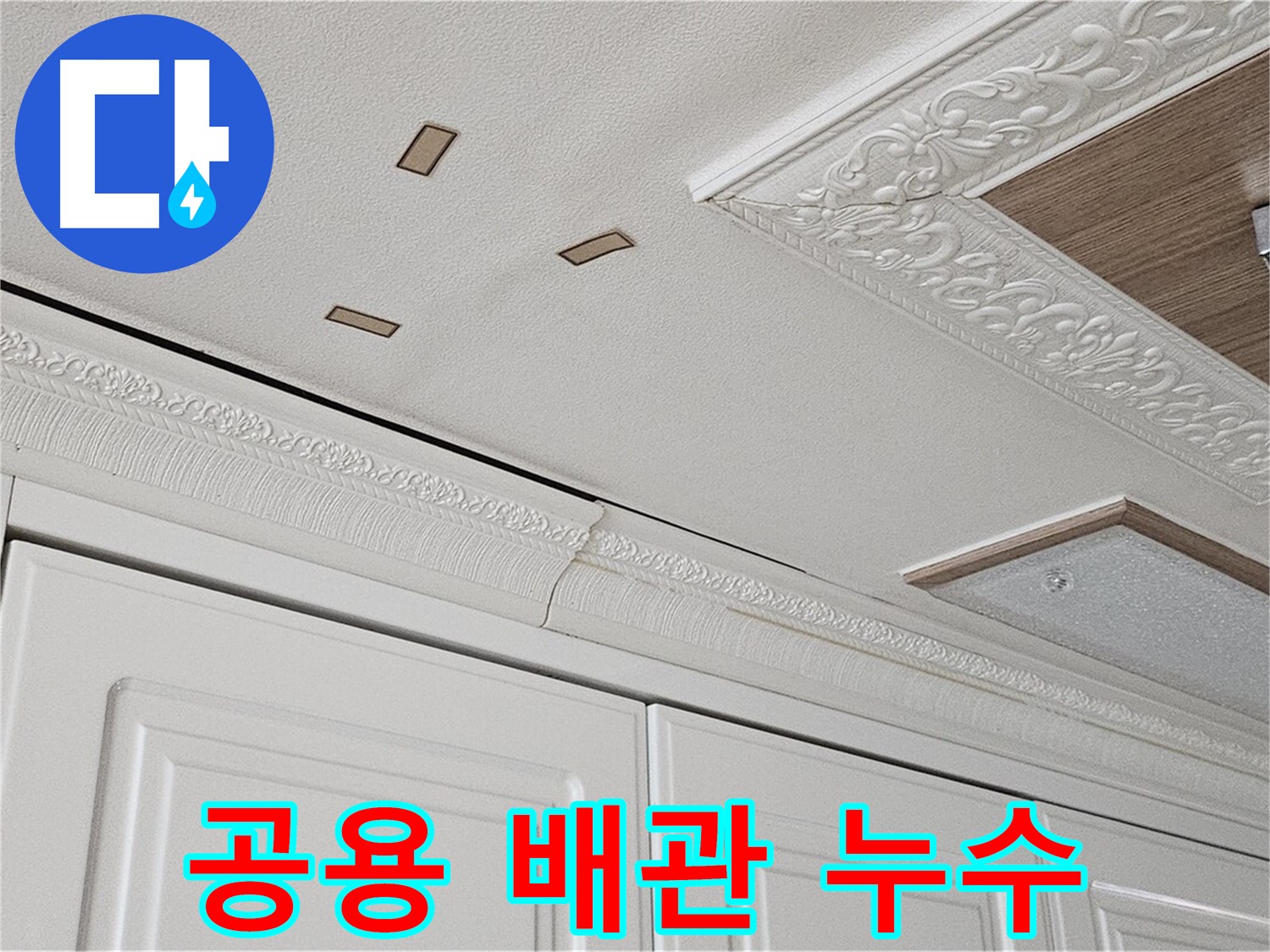 공용 배관 누수 - 아파트 전체 문제 - 도봉구 누수