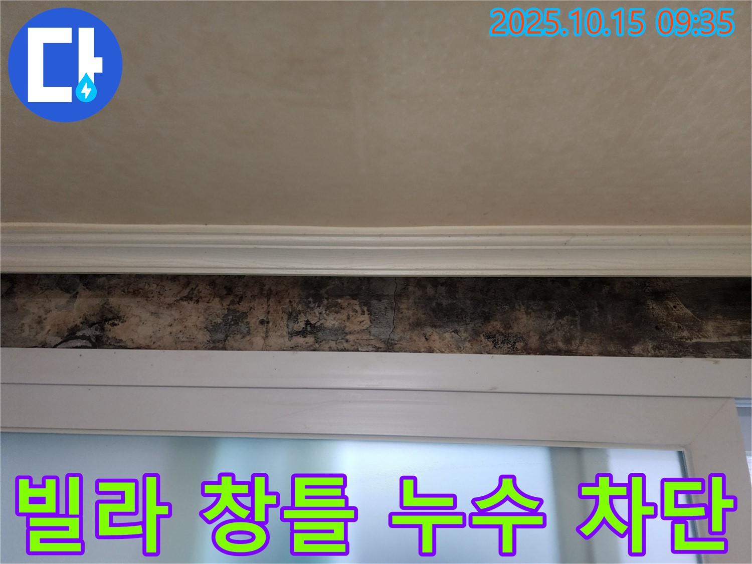 노원구 누수 해결 전문 - 공릉동 빌라 창틀 누수 완벽 차단 시공