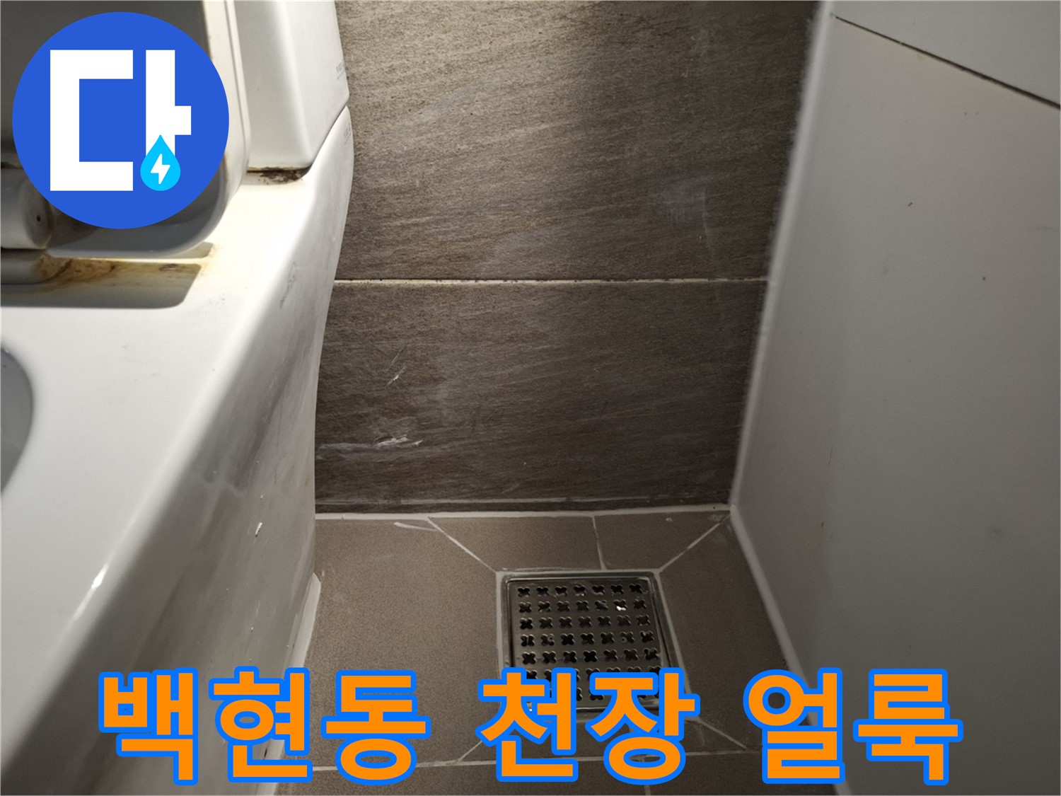 판교 백현동 천장 얼룩 - 윗집 누수 의심
