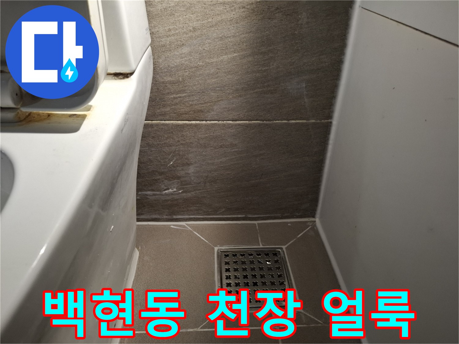 판교 백현동 천장 얼룩 - 윗집 문제 의심