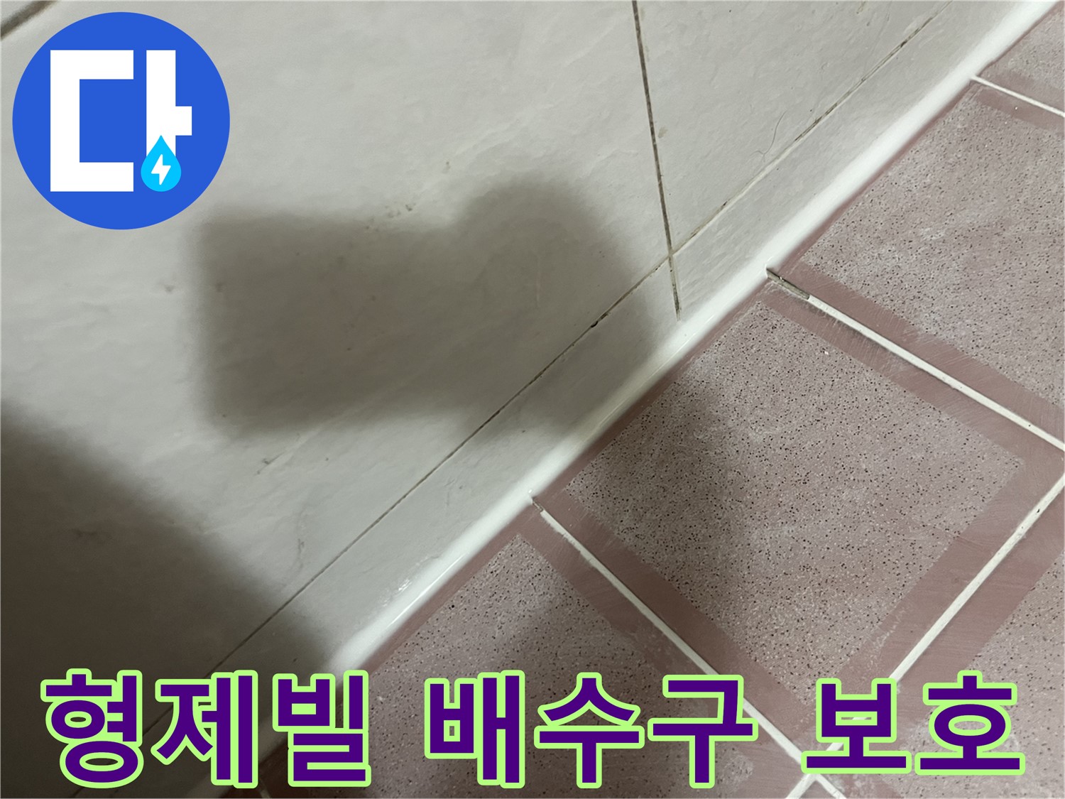 금천구 형제빌 세탁기 배수구 곰팡이 누수 - 꼼꼼한 점검과 부품 교체로 건물 보호