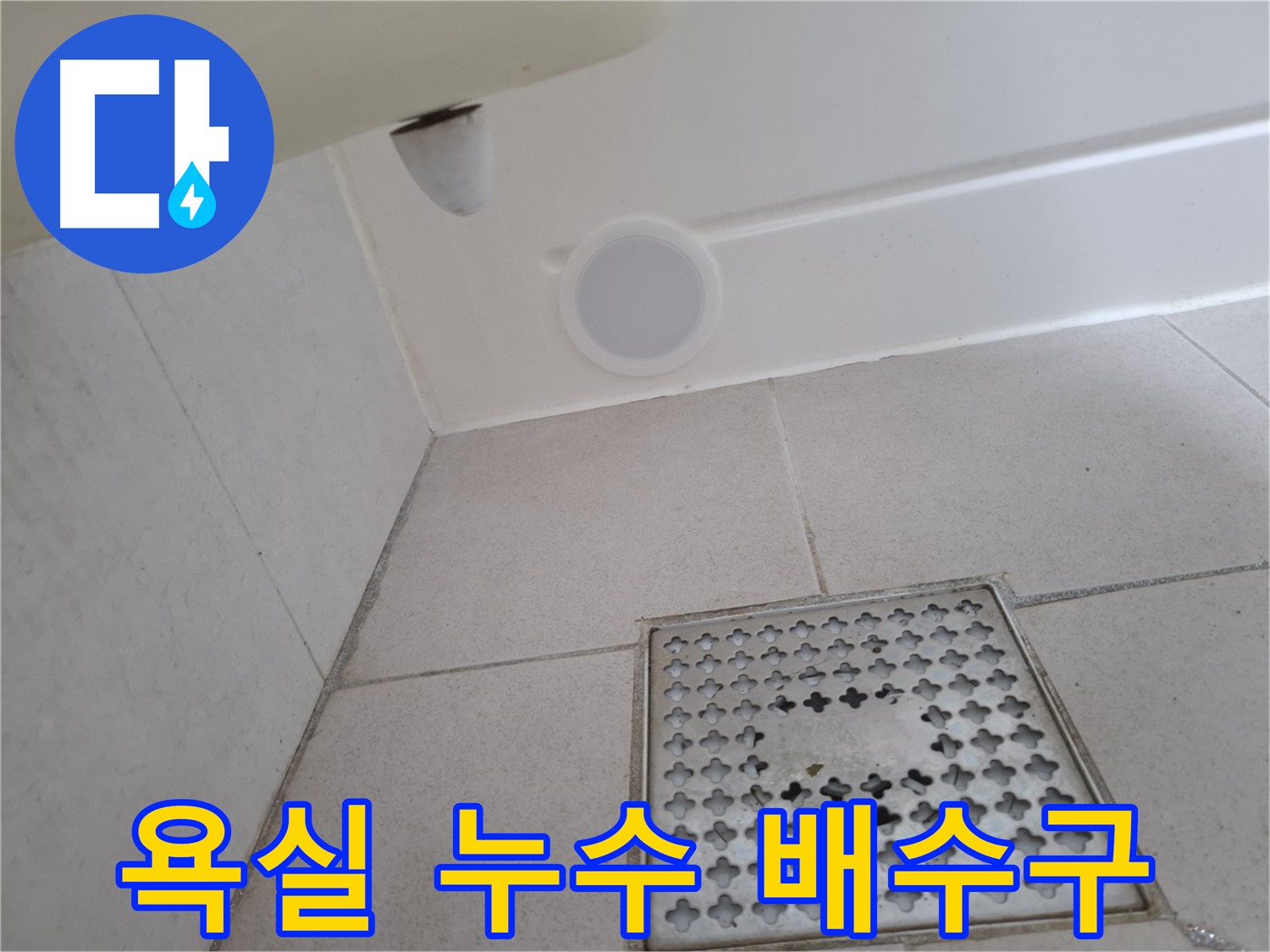 수원 팔달구 신풍동 욕실 배수구 주변 누수 - 누수탐지 전문가가 정확하게 진단하고 해결합니다.