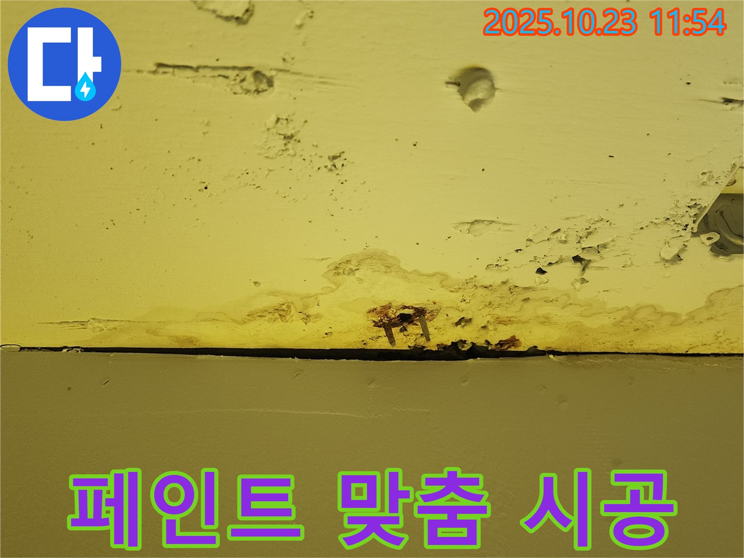 양주 은현면 하패리 - 페인트 손상은 습기 누적을 의미하며, 꼼꼼한 진단과 맞춤 시공이 중요합니다.