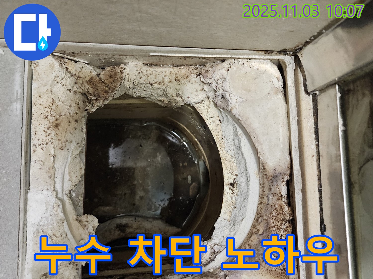 성동구 신금호파크자이 욕실 - 배수구 누수 완벽 차단 성공!