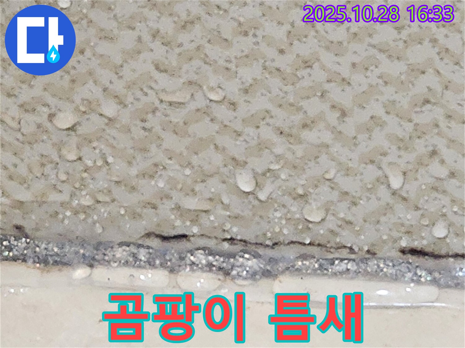 양주시 유양동 욕조 틈새 곰팡이 - 코킹 재시공