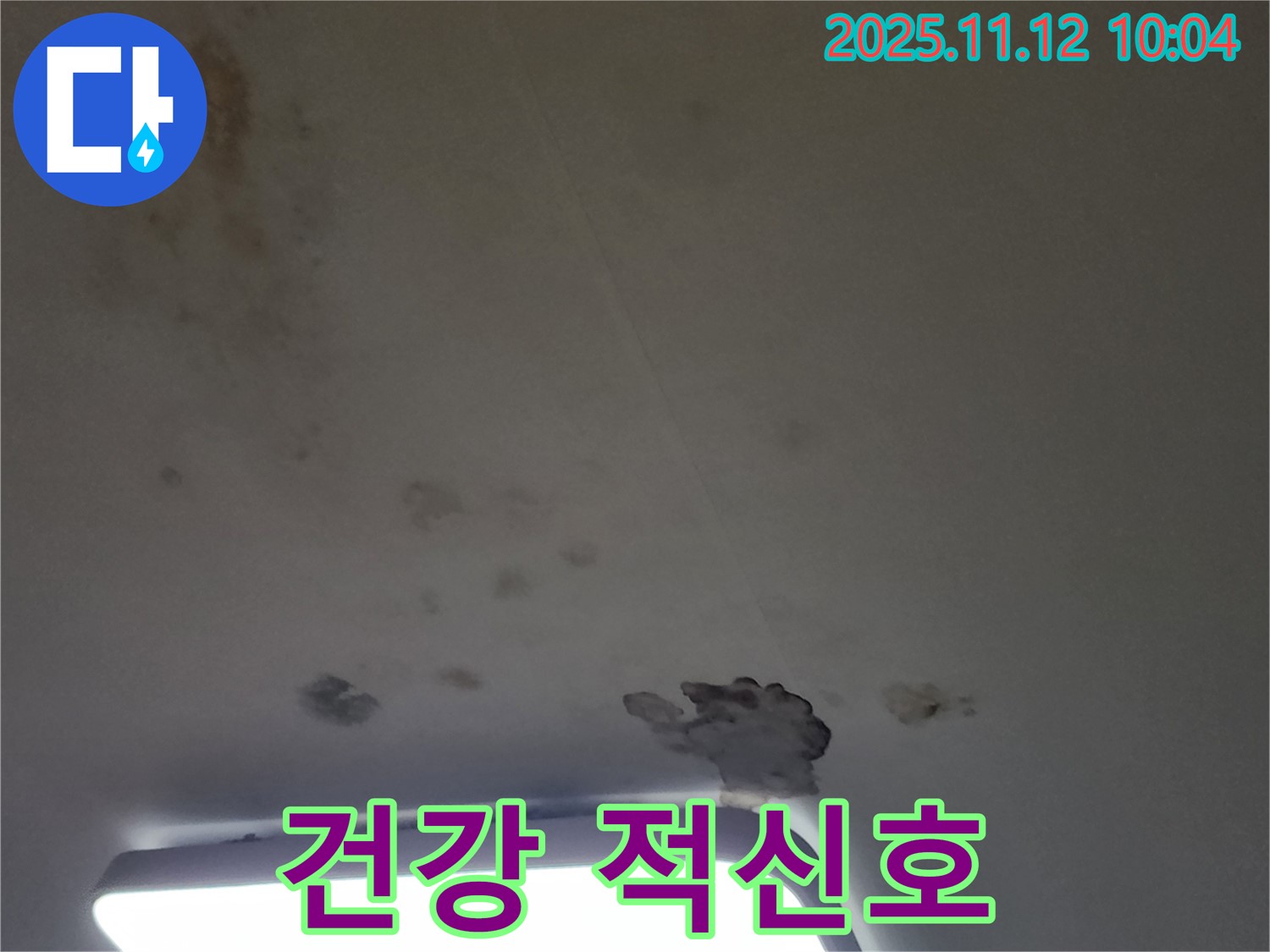 포천 소흘읍 무봉리 누수 - 곰팡이와 천장 얼룩, 건강에 적신호가 켜졌습니다!