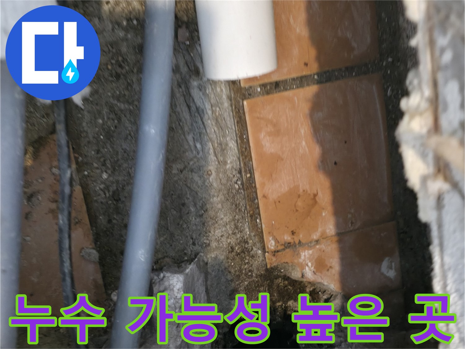 신림동 누수 공사 - 누수 가능성 높은 곳 집중 탐색