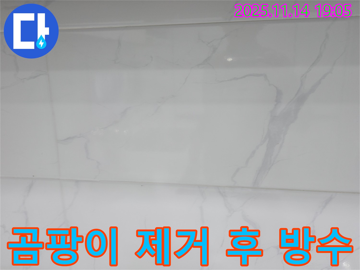 신림하이츠빌라 누수 - 곰팡이를 깨끗하게 제거하고 방수 페인트 시공으로 - 쾌적하고 건강한 공간을 만들었습니다.