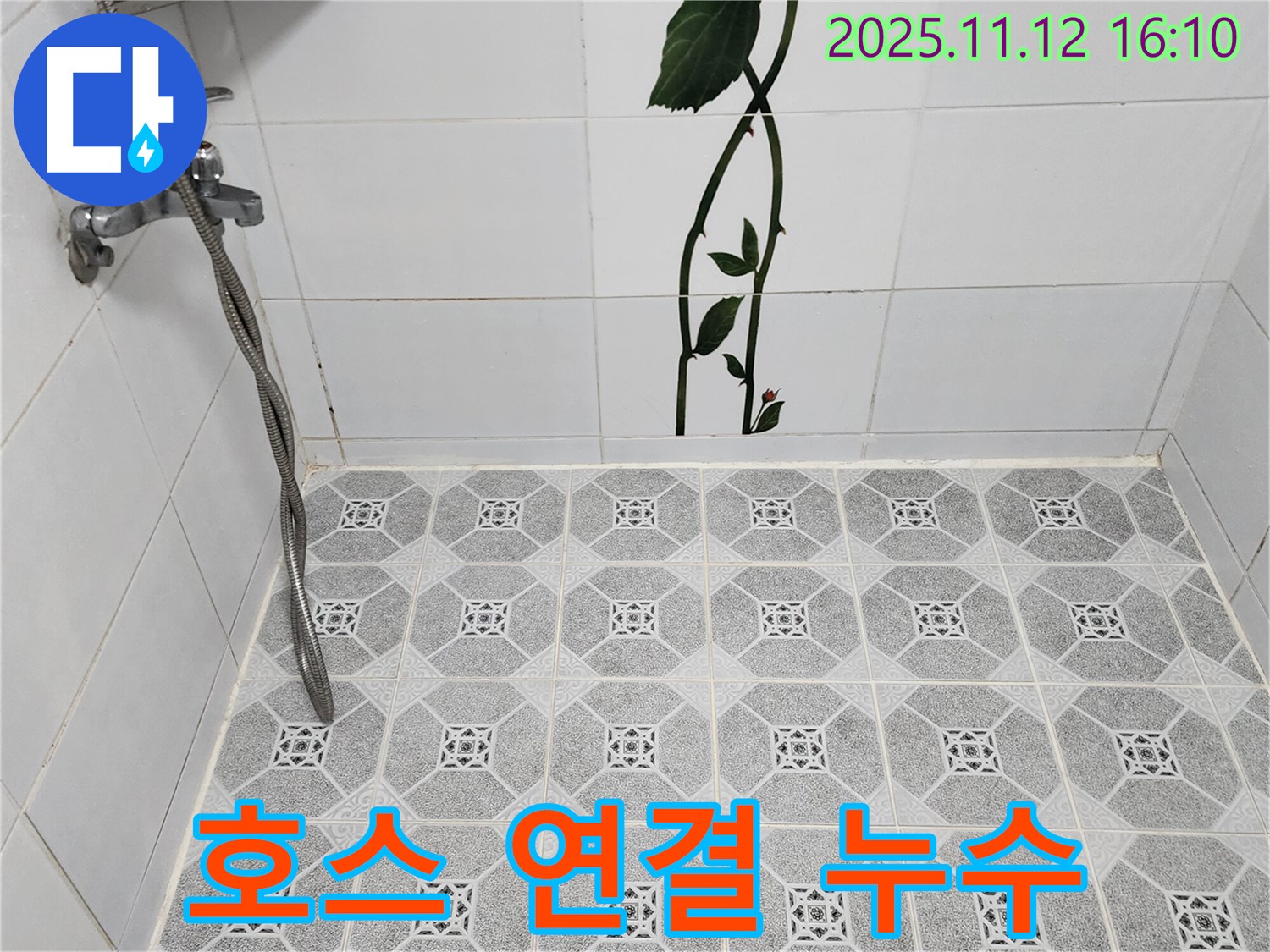 포천 군내면 구읍리 - 샤워기 호스 연결 누수를 새 패킹 교체 후 조임으로 완벽 해결