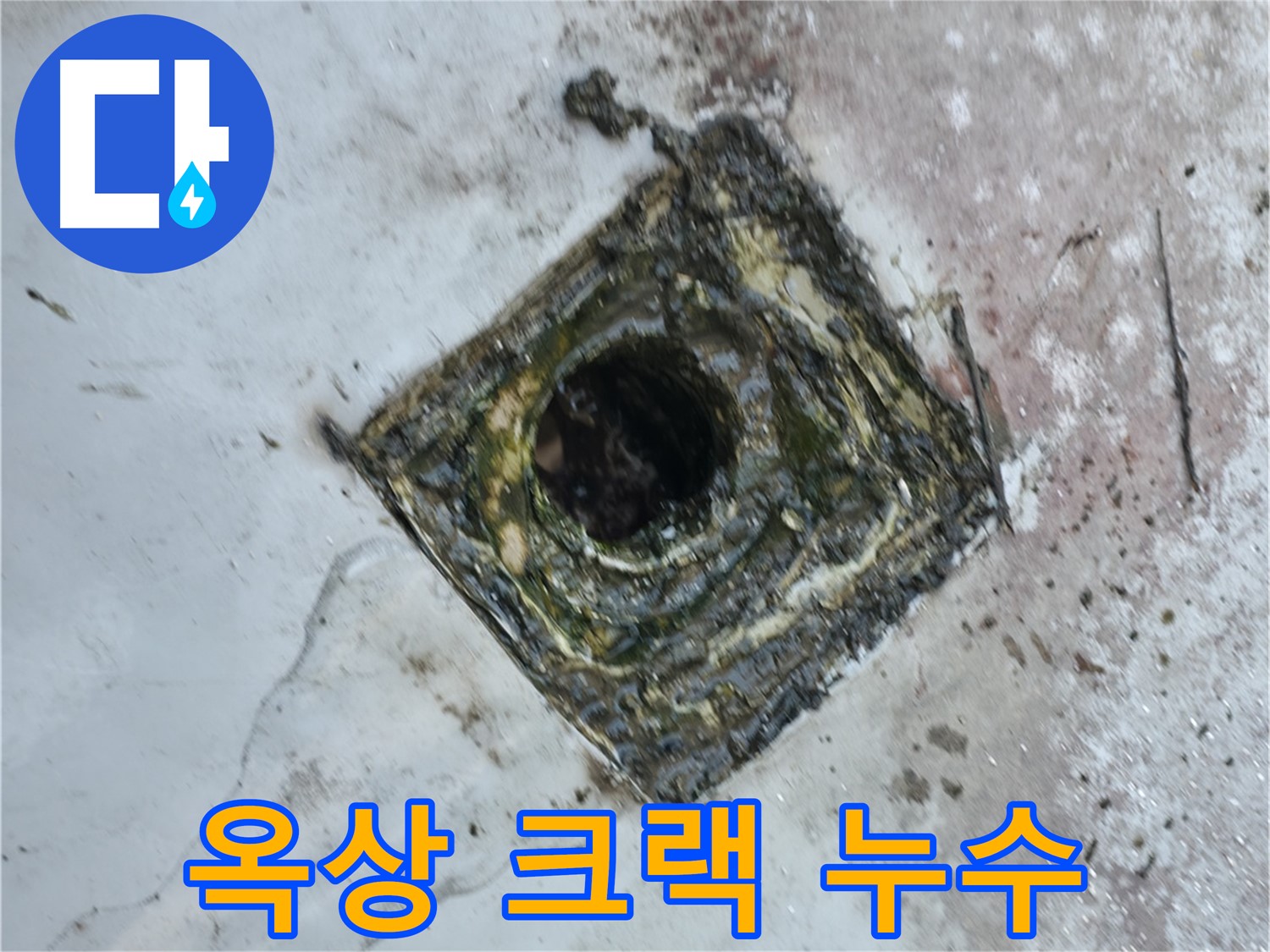 독산동 옥상 크랙(균열)으로 인한 누수 - 정밀 탐지와 완벽한 보수